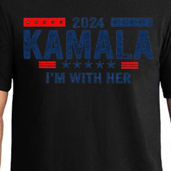 IM With Her Kamala Vote For 2024 President Kamala Harris Pajama Set