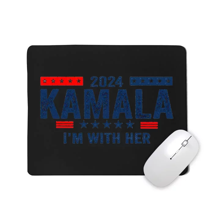 IM With Her Kamala Vote For 2024 President Kamala Harris Mousepad