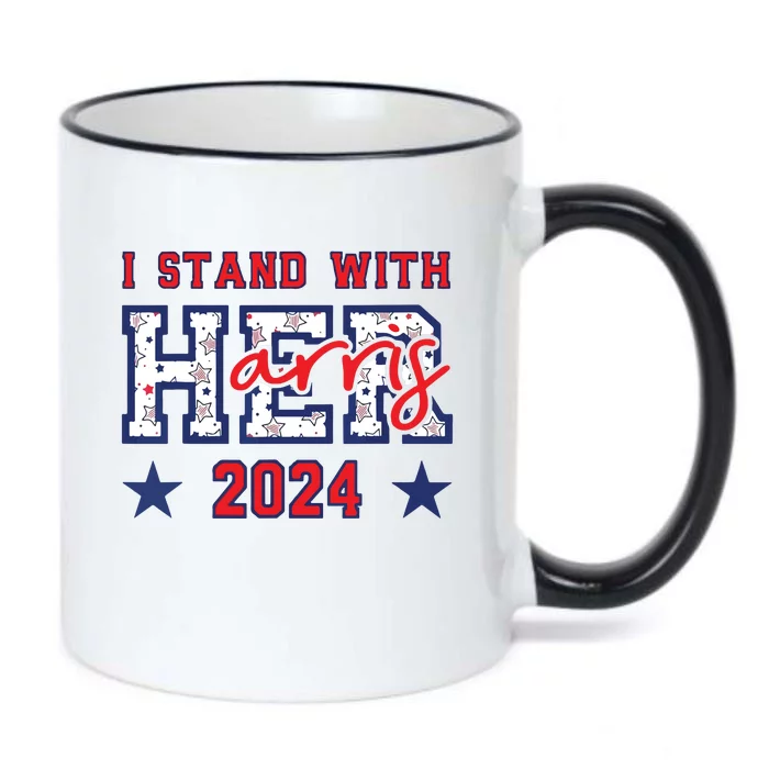 Im With Her President Kamala Election Black Color Changing Mug