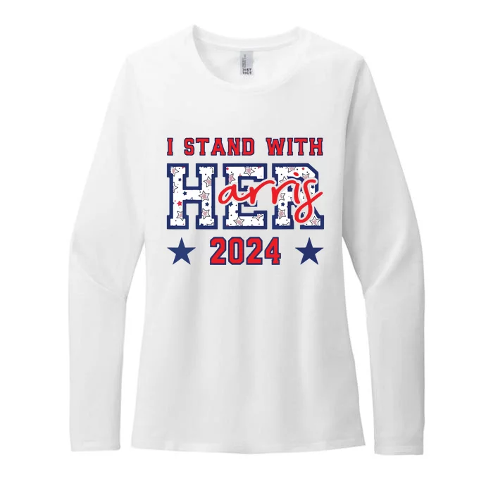 Im With Her President Kamala Election Womens CVC Long Sleeve Shirt