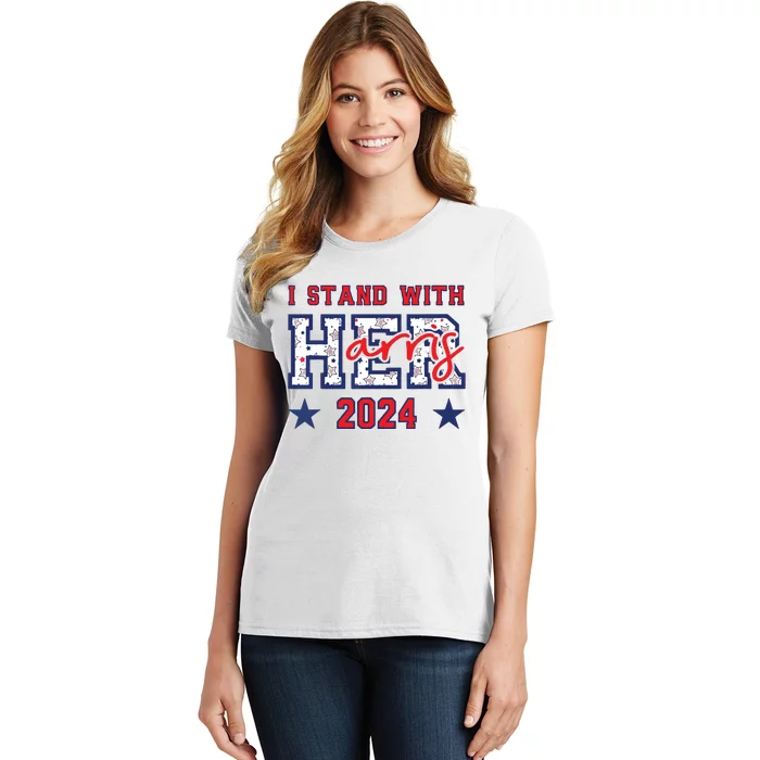 Im With Her President Kamala Election Women's T-Shirt