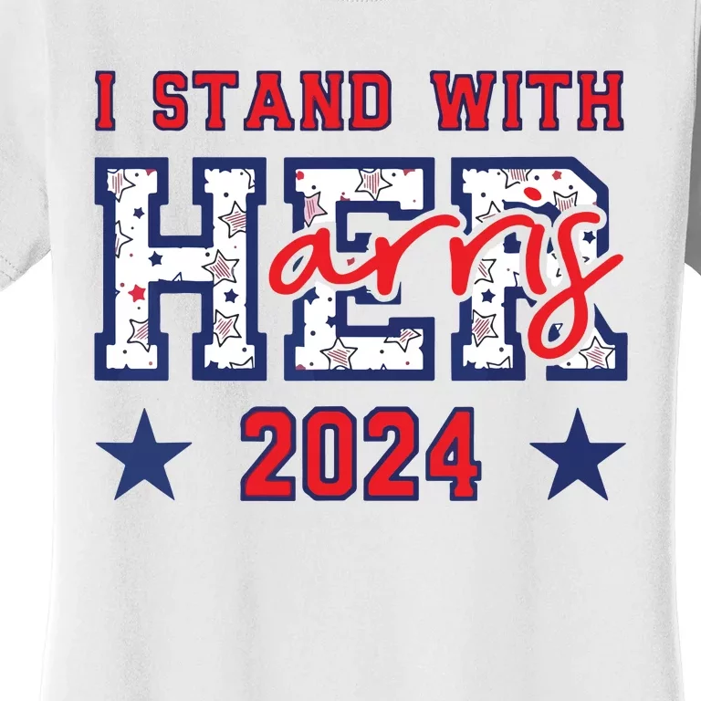 Im With Her President Kamala Election Women's T-Shirt