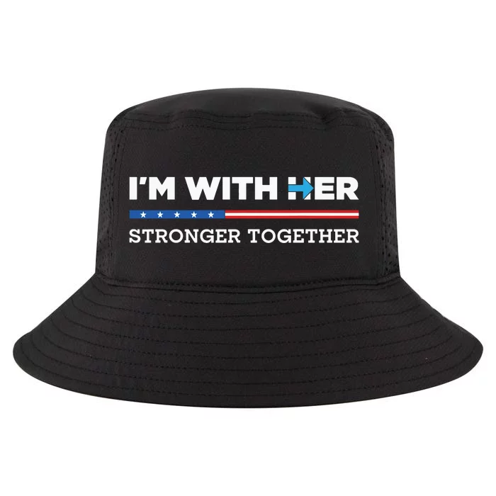 Im With Her Stronger Together Kamala Harris 2024 Cool Comfort Performance Bucket Hat