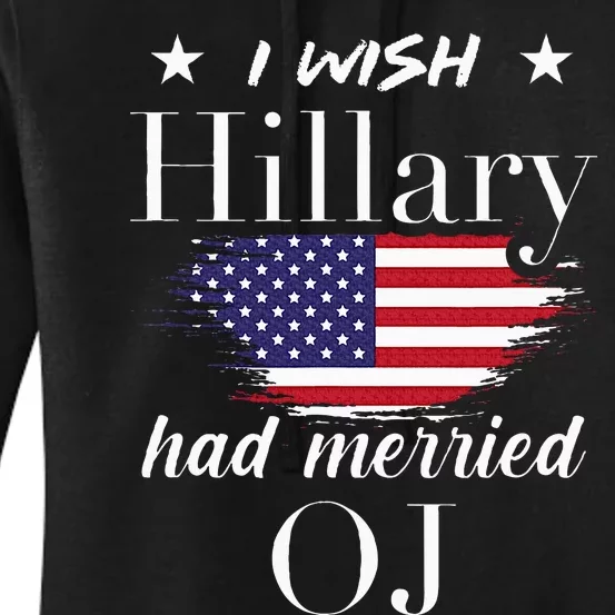 I Wish Hillary Women's Pullover Hoodie