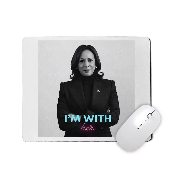 IM With Her Kamala Mousepad