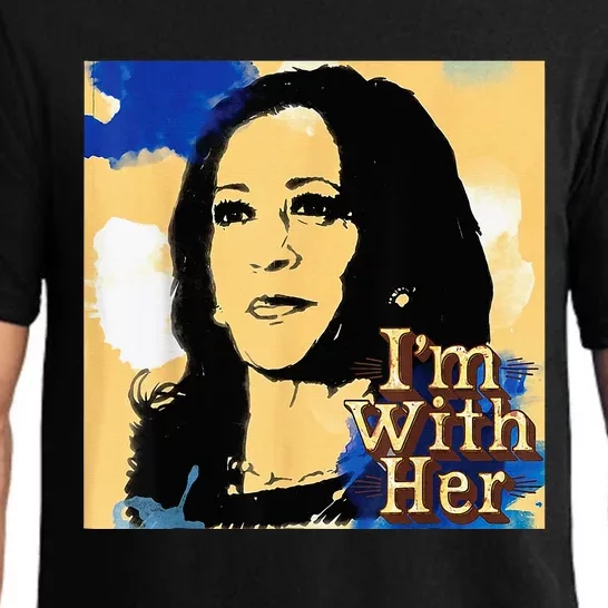 IM With Her Kamala Vote For 2024 President Kamalaharris Pajama Set