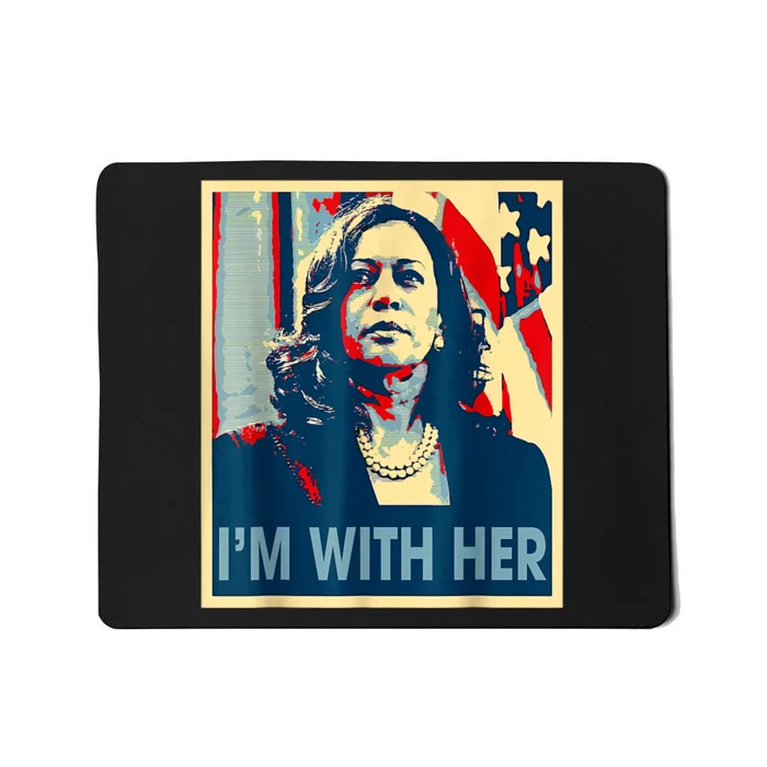 IM With Her Kamala Vote For 2024 President Kamalaharris Mousepad