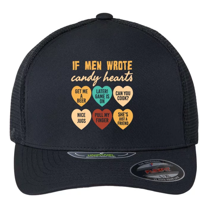 If Wrote Hearts Of Candy Beer Cook Valentine Quote Tees Funny Gift Flexfit Unipanel Trucker Cap