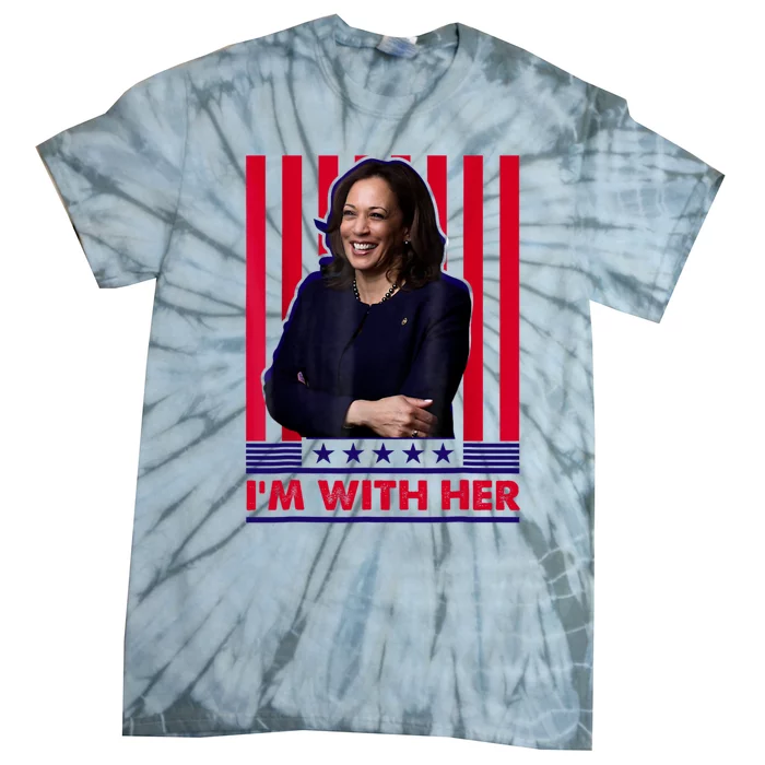 IM With Her Kamala Vote For 2024 President Tie-Dye T-Shirt