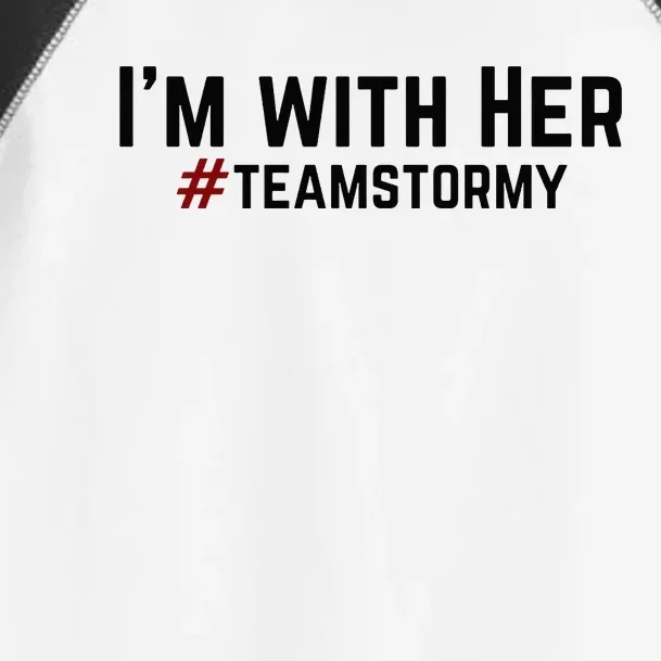 I'm with Her TEAMSTORMY Classic . Toddler Fine Jersey T-Shirt