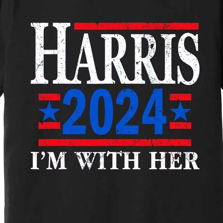 IM With Her Kamala Vote For 2024 President Premium T-Shirt