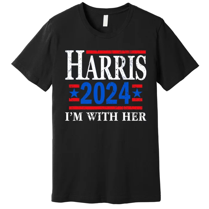 IM With Her Kamala Vote For 2024 President Premium T-Shirt