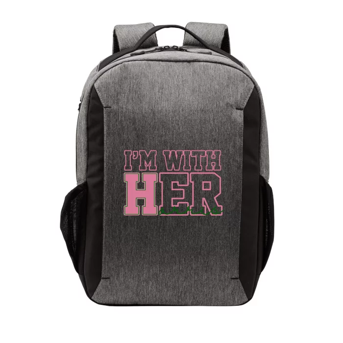 Im With Her Kamala Harris 2024 President Vote Vector Backpack