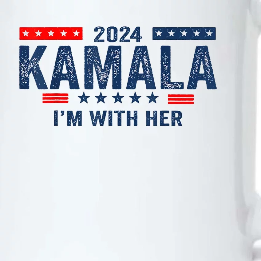 IM With Her Kamala Vote For 2024 President Kamalaharris Black Color Changing Mug