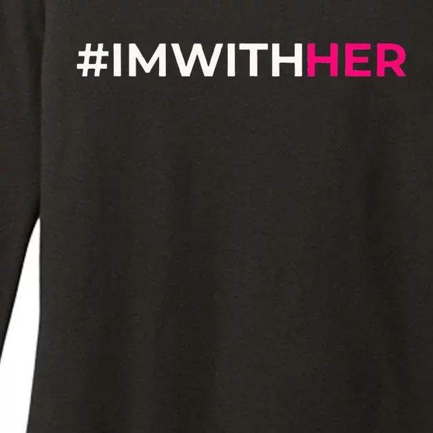 IM With Her Kamala Harris 2024 Womens CVC Long Sleeve Shirt