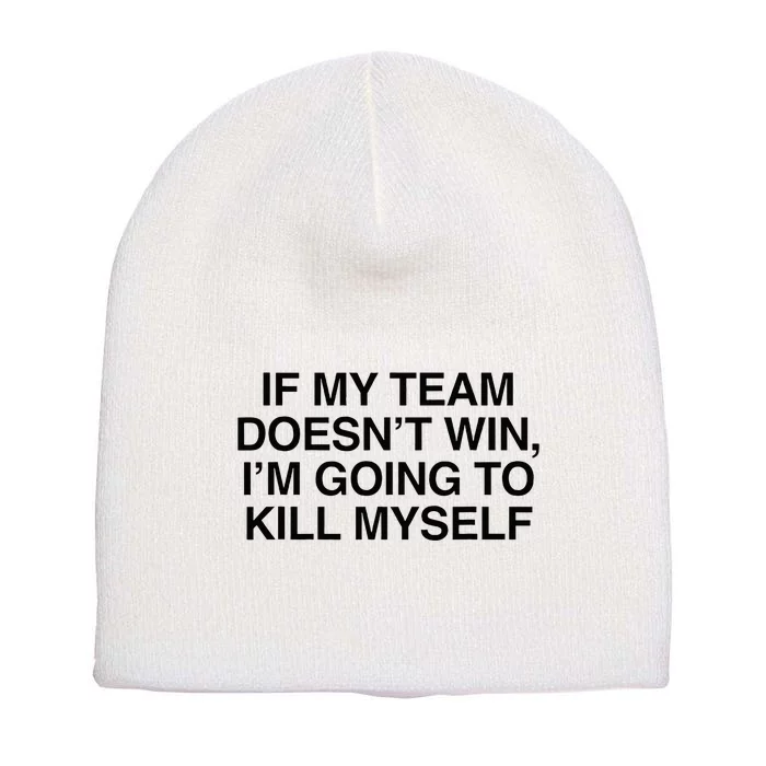 I Work Hard Because Millions On Welfare Funny Working Short Acrylic Beanie