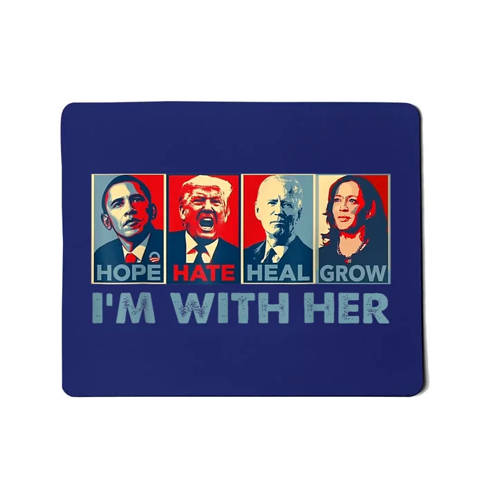 IM With Her Kamala Vote For 2024 President Kamalaharris Mousepad