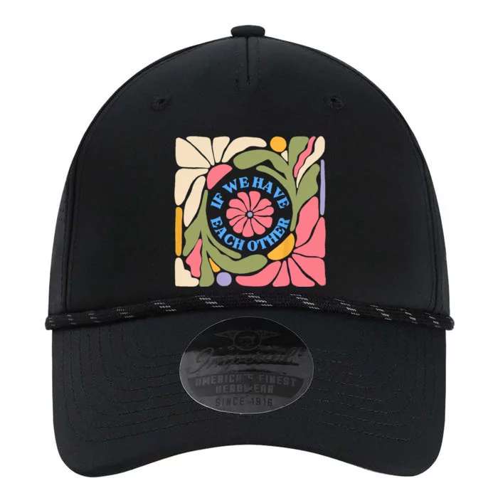 If We Have Eachother Floral Art Performance The Dyno Cap