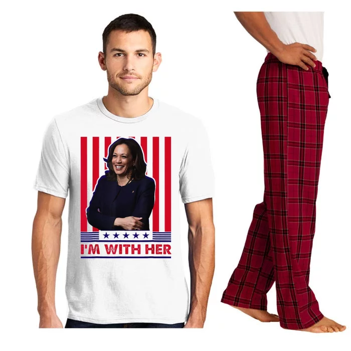 IM With Her Kamala Vote For 2024 President Kamala Harris Pajama Set