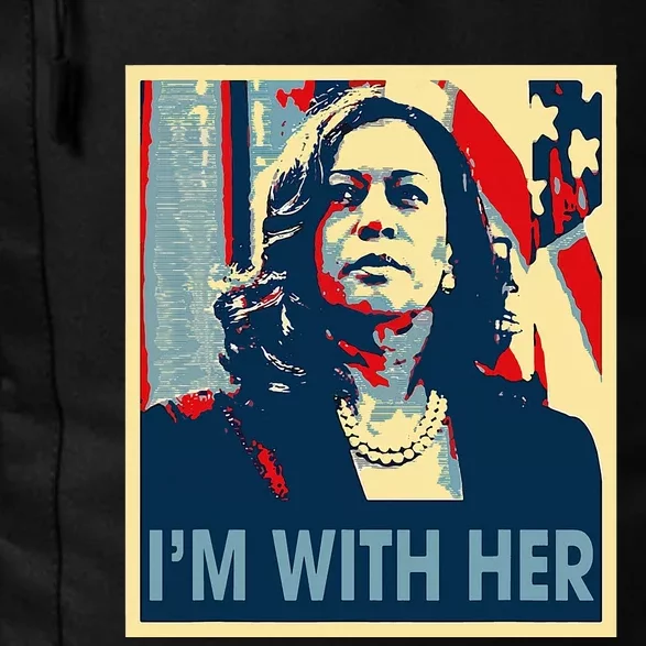 IM With Her Kamala Vote For 2024 President Kamalaharris Daily Commute Backpack