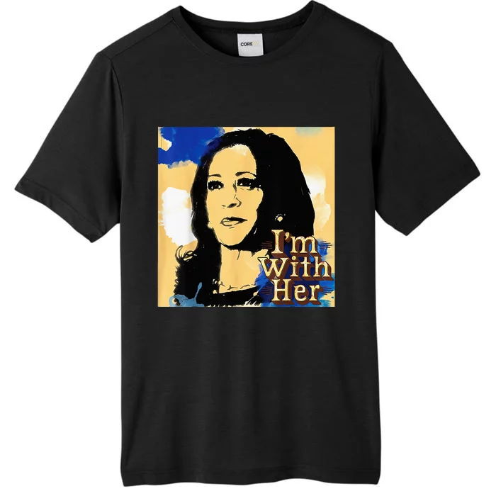 Im With Her Kamala Vote For 2024 President Kamala Harris ChromaSoft Performance T-Shirt