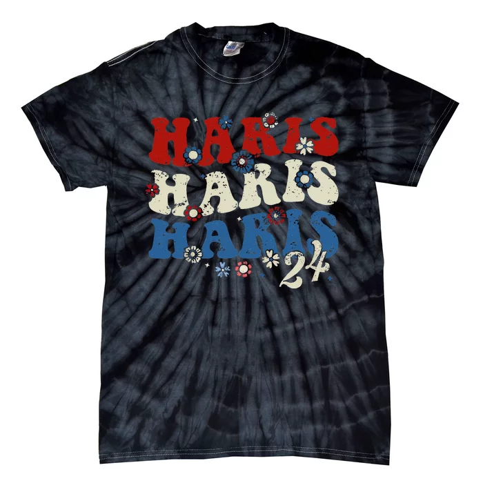 Im With Her Kamala Vote For 2024 President Kamala Harris Tie-Dye T-Shirt