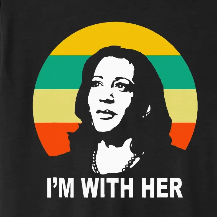 Im With Her Kamala Vote For 2024 President Kamala Harris ChromaSoft Performance T-Shirt