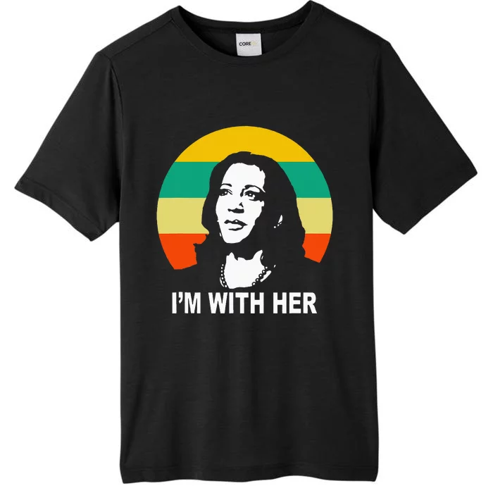 Im With Her Kamala Vote For 2024 President Kamala Harris ChromaSoft Performance T-Shirt