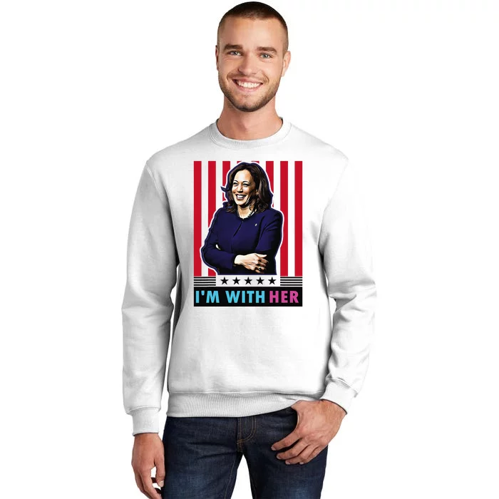 IM With Her Kamala Vote For 2024 President Kamalaharris Sweatshirt