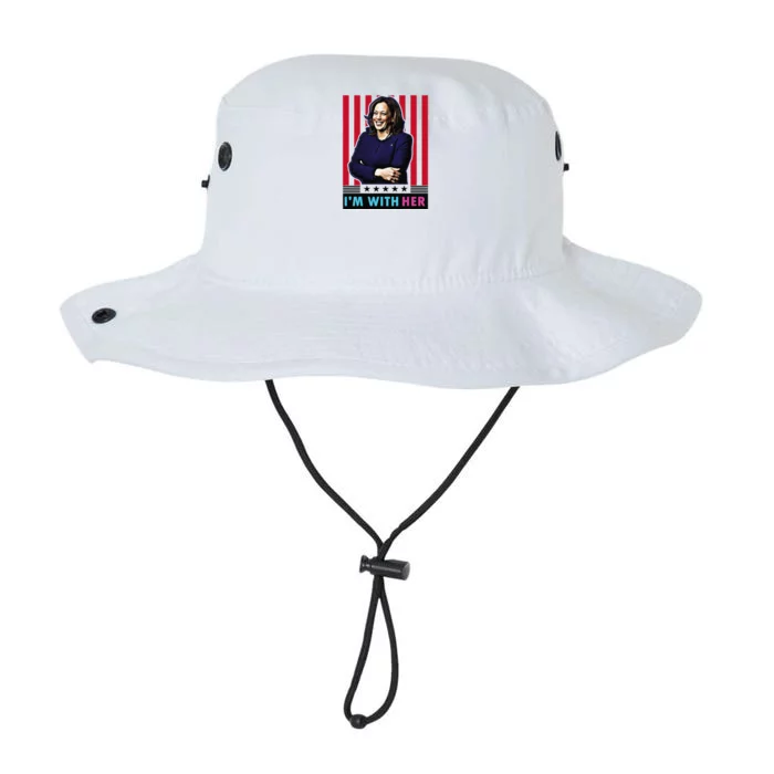 IM With Her Kamala Vote For 2024 President Kamalaharris Legacy Cool Fit Booney Bucket Hat