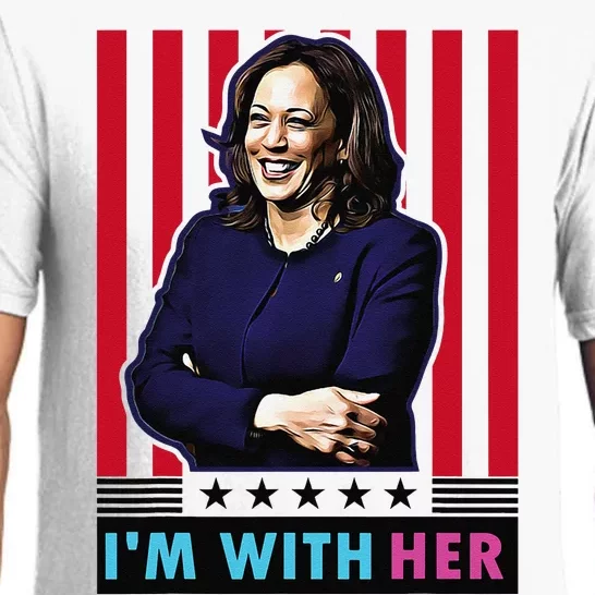 IM With Her Kamala Vote For 2024 President Kamalaharris Pajama Set