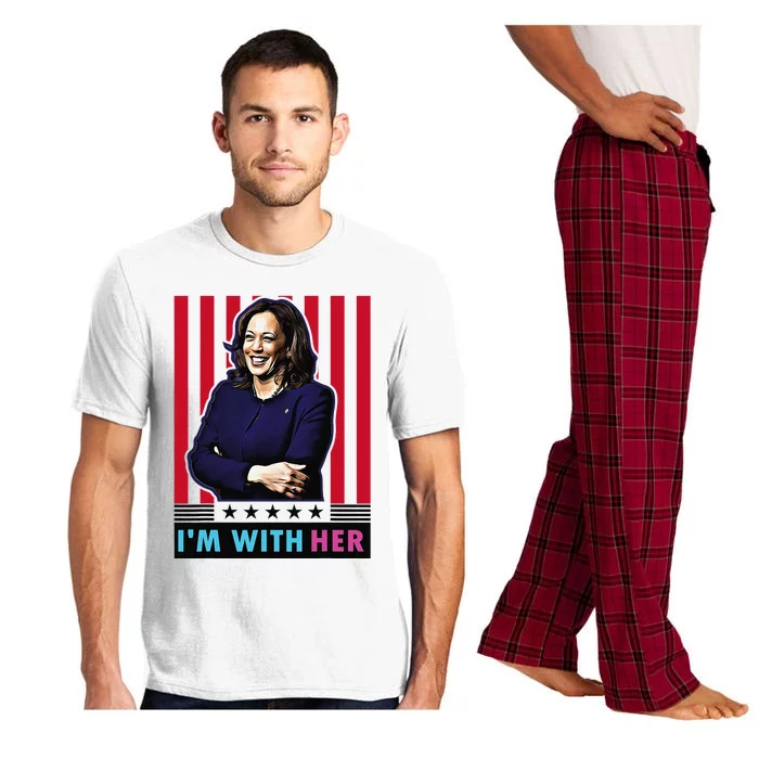 IM With Her Kamala Vote For 2024 President Kamalaharris Pajama Set