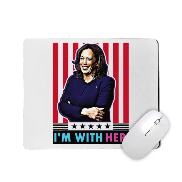 IM With Her Kamala Vote For 2024 President Kamalaharris Mousepad