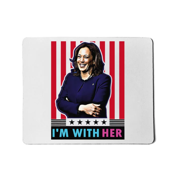 IM With Her Kamala Vote For 2024 President Kamalaharris Mousepad