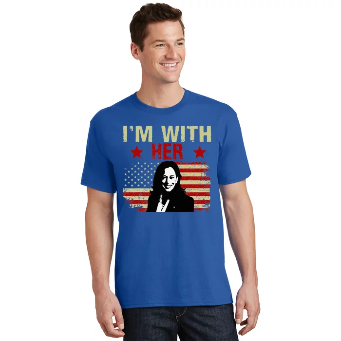 IM With Her Kamala Vote For 2024 President Kamala Harris T-Shirt