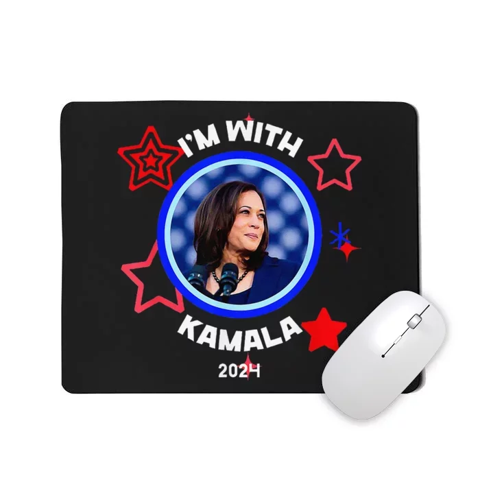 IM With Her Kamala Vote For 2024 President Kamala Harris Mousepad