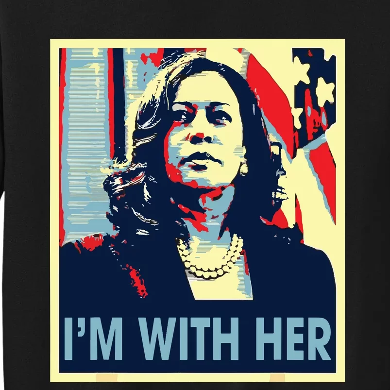 Im With Her Kamala Vote For 2024 President Kamalaharris Sweatshirt