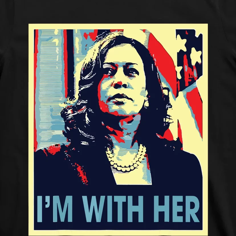 Im With Her Kamala Vote For 2024 President Kamala Harris T-Shirt