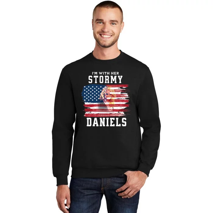 i'm with her Stormy Daniels Essential Sweatshirt