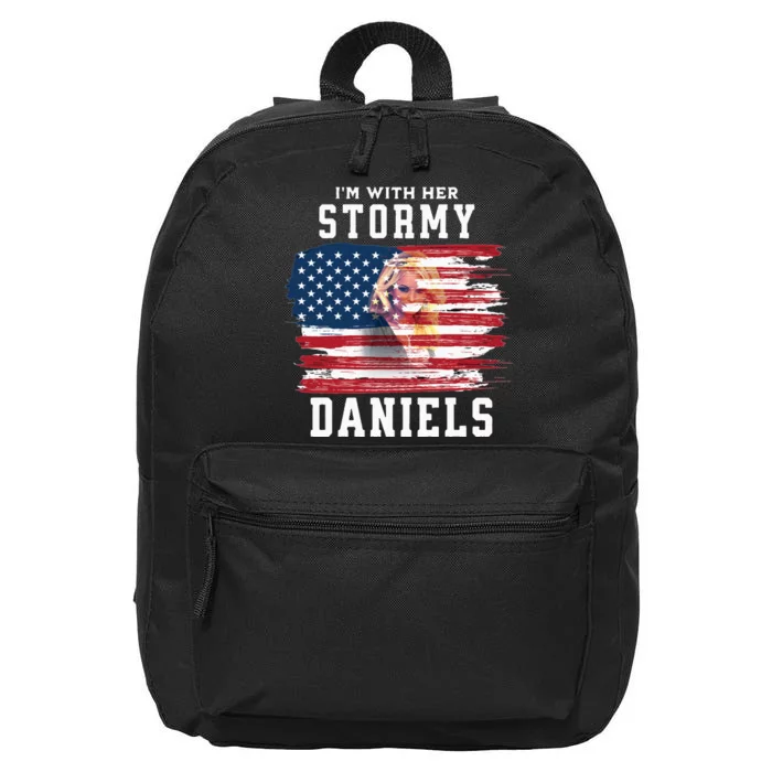 i'm with her Stormy Daniels Essential 16 in Basic Backpack