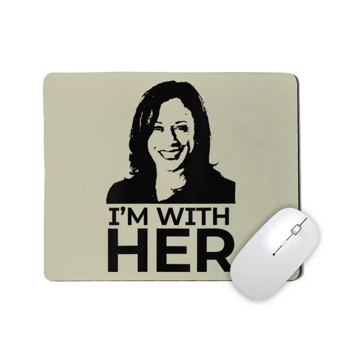 IM With Her Kamala Vote For 2024 President Kamalaharris Mousepad