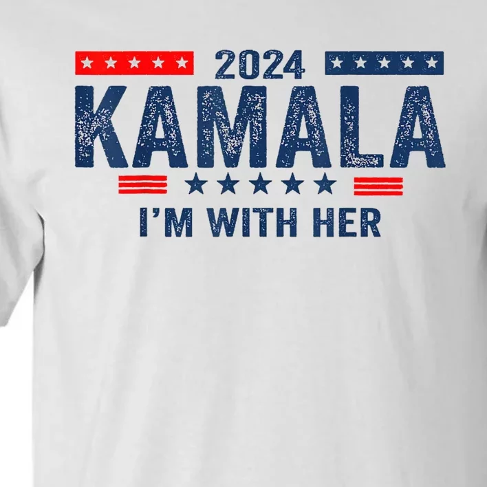 IM With Her Kamala Vote For 2024 President Kamalaharris Tall T-Shirt