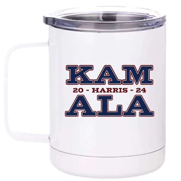 Im With Her Kamala Harris 2024 Front & Back 12oz Stainless Steel Tumbler Cup