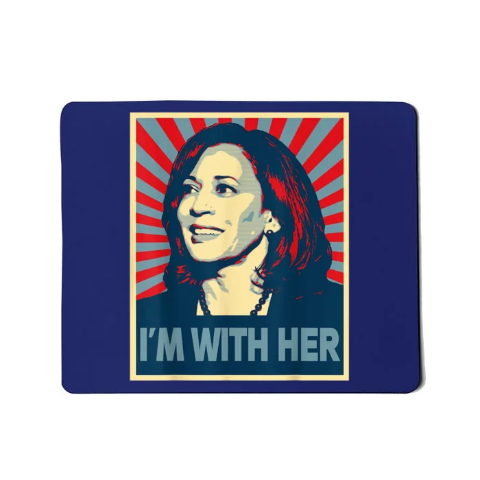 IM With Her Kamala Vote For 2024 President Kamalaharris Mousepad