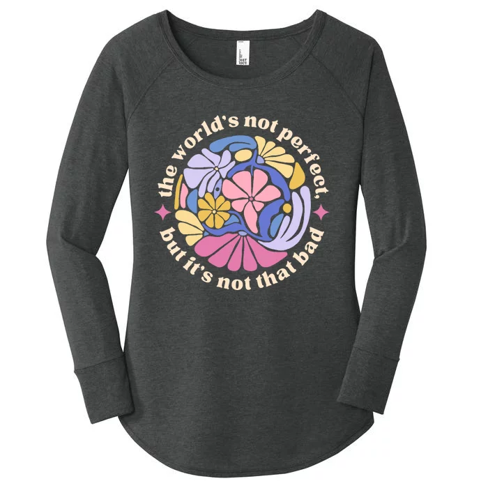 If We Have Eachother Floral Art Benjamin Women's Perfect Tri Tunic Long Sleeve Shirt