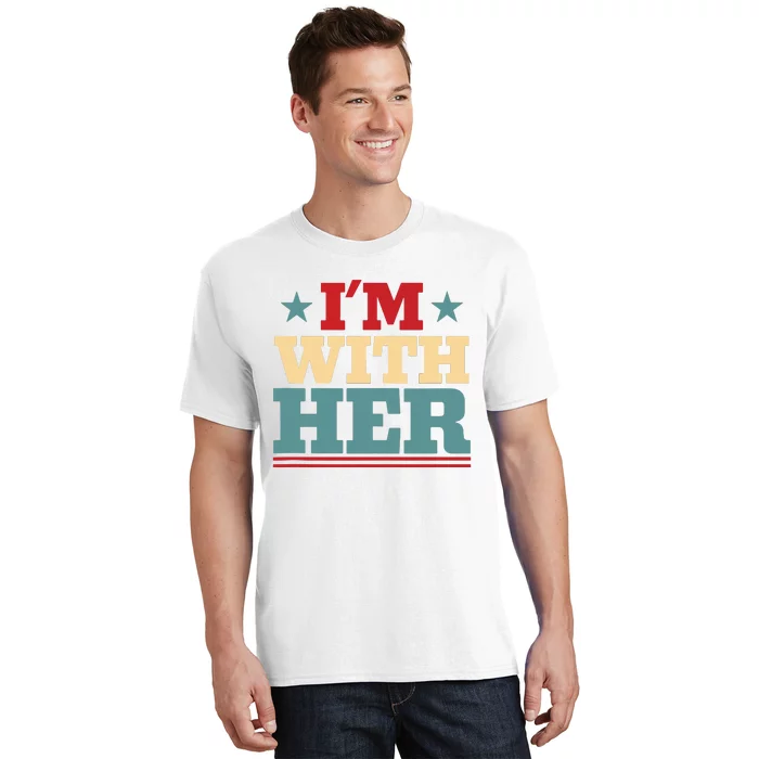 I’M With Her Presidential Election 2024 Harris Walz Democrat Tank Top T-Shirt