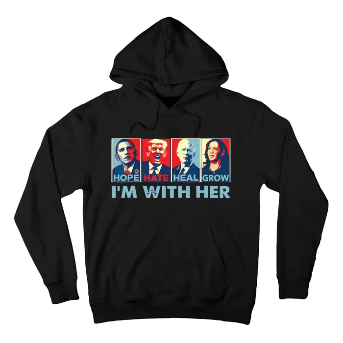 Im With Her Kamala Vote For 2024 President Kamalaharris Hoodie