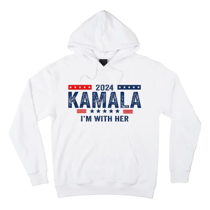 Im With Her Kamala Vote For 2024 President Kamala Harris Hoodie