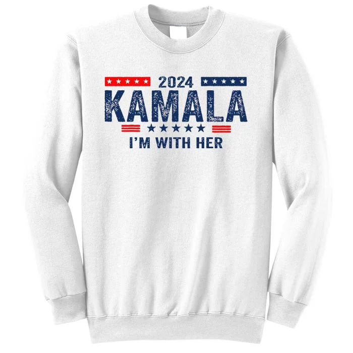 Im With Her Kamala Vote For 2024 President Kamala Harris Sweatshirt