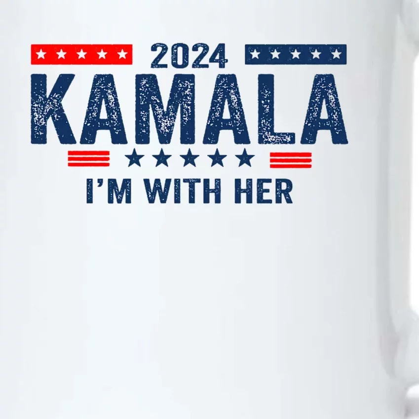 Im With Her Kamala Vote For 2024 President Kamala Harris Black Color Changing Mug